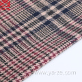 Wholesale tweed plaid check woven woolen fabric